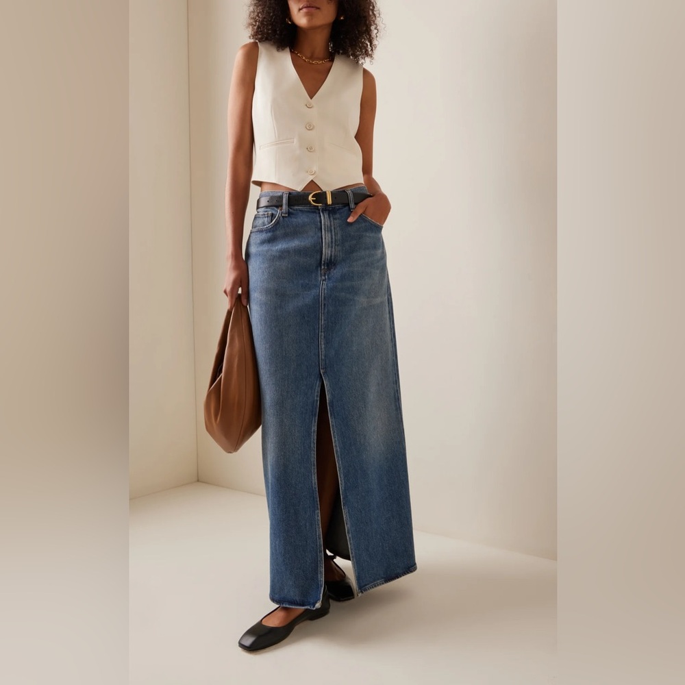 Agolde denim skirt